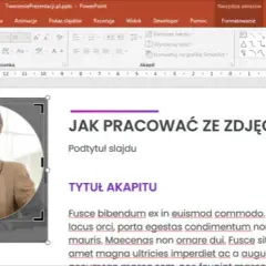 Okrągłe zdjęcie w PowerPoint: proste sposoby tworzenia i edycji zdjęć