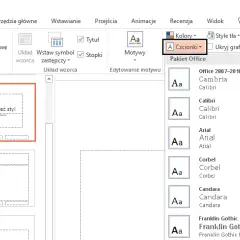 Jak zmienić czcionkę w całej prezentacji PowerPoint - 3 proste kroki