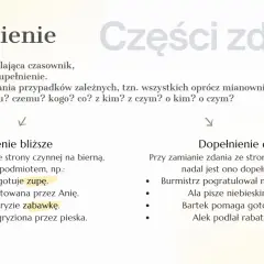 Dopełnienie odpowiada na pytania: kogo? czego? komu? czemu? kogo? co? z kim? z czym? o kim? o czym?