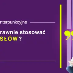 Zasady interpunkcyjne: Jak poprawnie stosować **cudzysłów**? Młoda kobieta z książką i pytaniem o poprawną polszczyznę.