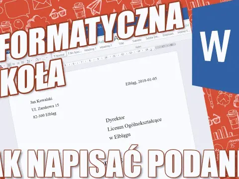 Jak napisać podanie do LO? Wzór i porady krok po kroku