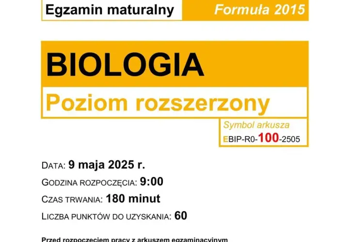 Ile dokładnie trwa matura rozszerzona z biologii? Sprawdź, jak dobrze zarządzać czasem!