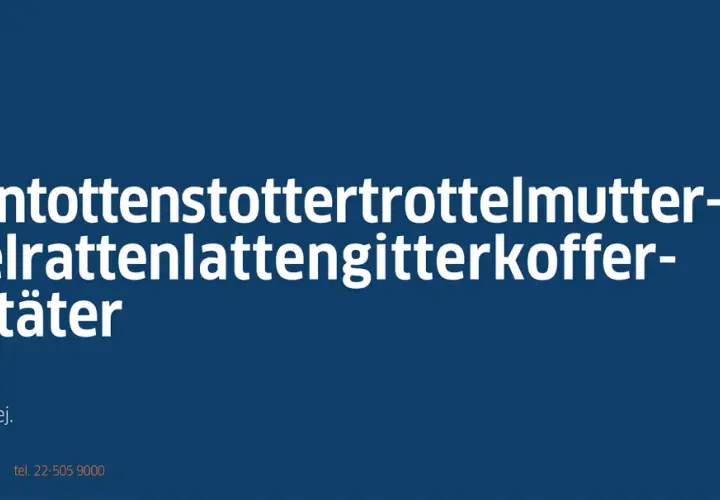 Hottentottenstottertrottelmutterbeutelrattenlattengitterkofferattentäter – to najdłuższe słowo po niemiecku. Goethe-Institut zaprasza na letnie kursy.