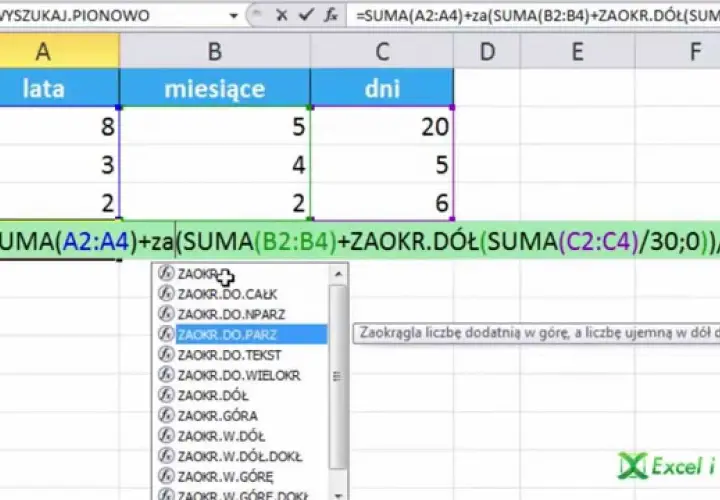 Skuteczne obliczanie stażu pracy w Excelu: Proste metody