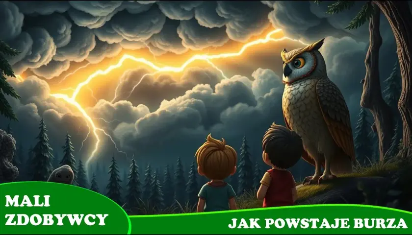 Jak powstaje burza? Edukacyjny film dla dzieci o zjawiskach atmosferycznych