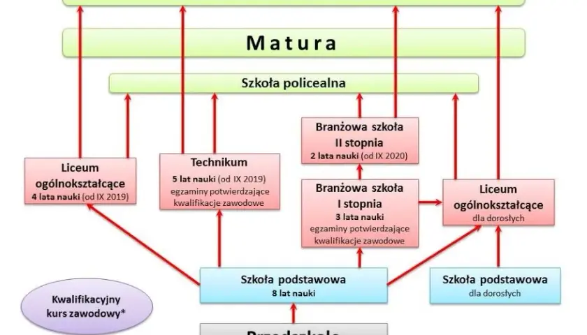 Dzieci w szkole: System edukacji w Polsce krok po kroku