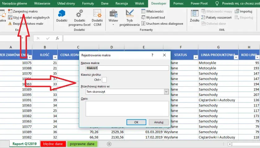 Jak zrobić makro Excel: Automatyzuj zadania w 5 krokach