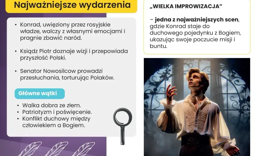 Mesjanizm w III części Dziadów - Nie slogan, a sens. Uniknij błędów