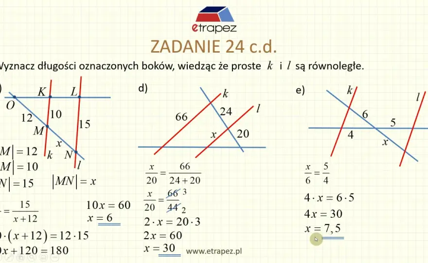 Twierdzenie Talesa - Jak opanować proporcje i unikać błędów?