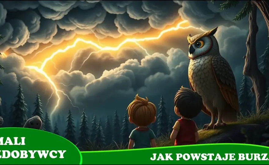 Jak powstaje burza? Edukacyjny film dla dzieci o zjawiskach atmosferycznych