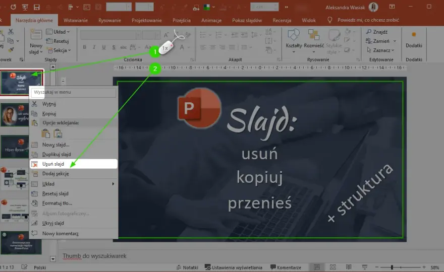Jak łatwo usunąć slajd w PowerPoint: szybkie metody i triki