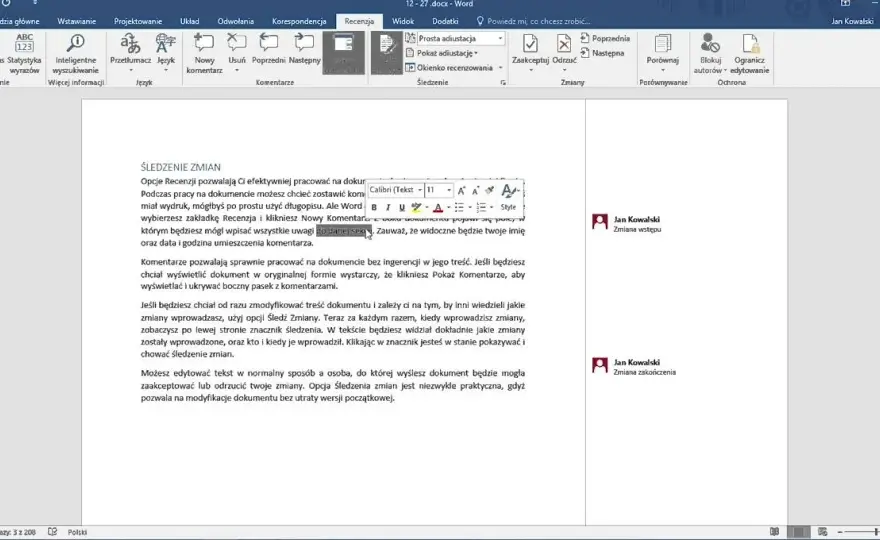 Jak cofnąć w Wordzie - proste sposoby na przywrócenie zmian