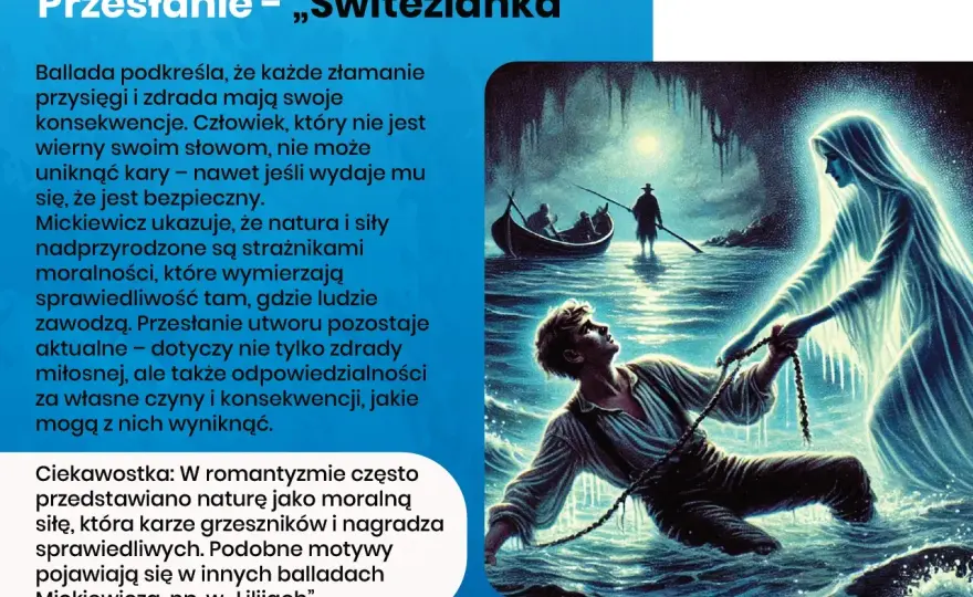 Świtezianka - Mickiewicz. Jak zrozumieć i zdać?