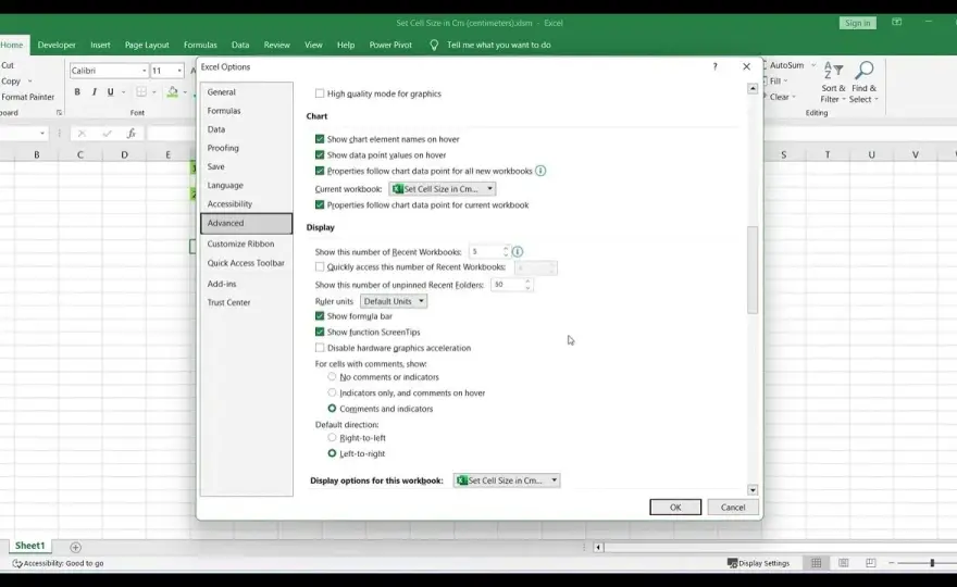 Excel: Przeliczanie 1 cm na piksele - Jak ustawić rozmiar komórki