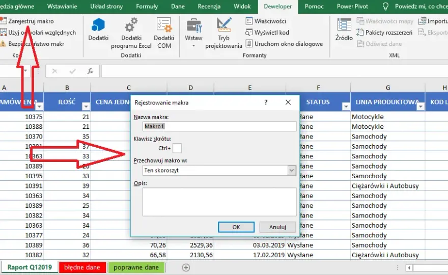 Jak zrobić makro Excel: Automatyzuj zadania w 5 krokach