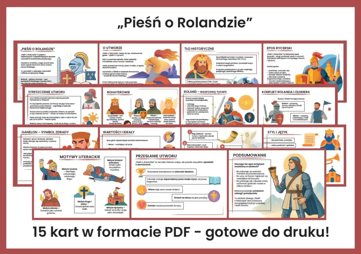 Pieśń o Rolandzie - streszczenie, bohaterowie, sens eposu