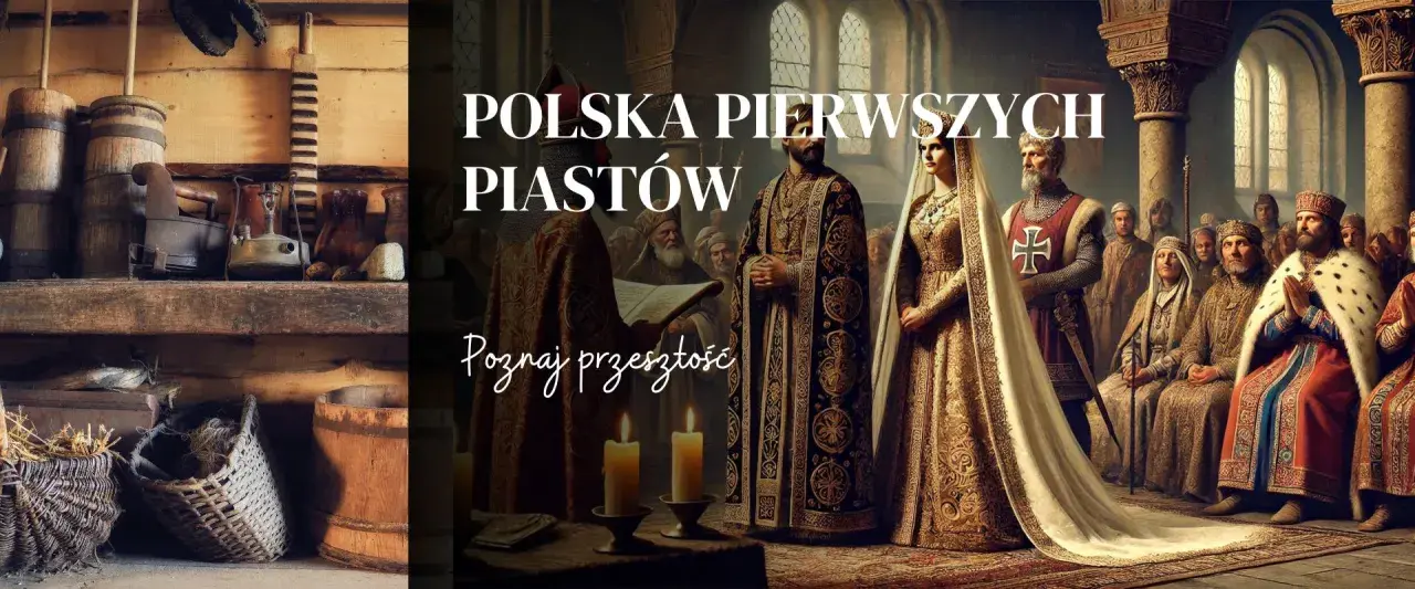 Polska pierwszych Piastów: królewski ślub i dawne przedmioty codziennego użytku. Poznaj przeszłość.